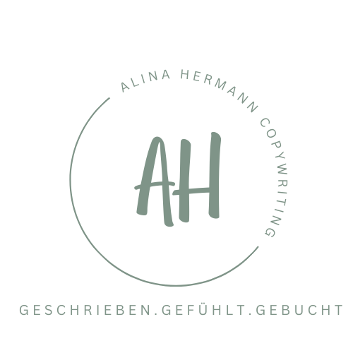 Logo Alina Hemann Copywriting