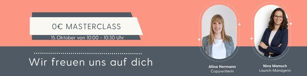 Banner Landingpage Masterclass